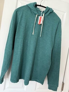 Marine Layer Heavy Lub Mediterranean Hooded Hoodie Pullover - medium - NWT
